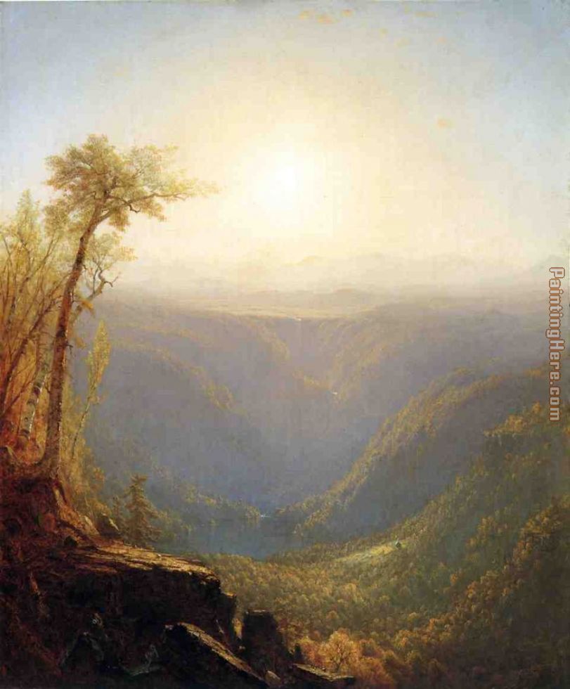 A Gorge in the Mountains painting - Sanford Robinson Gifford A Gorge in the Mountains art painting